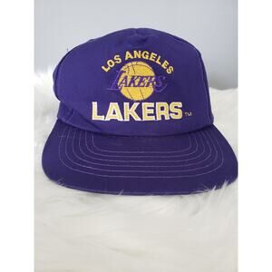 Vintage Gameday Collection Los Angeles Lakers Purple Snapback Hat Cap